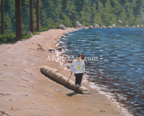 Chris at Lake Tahoe